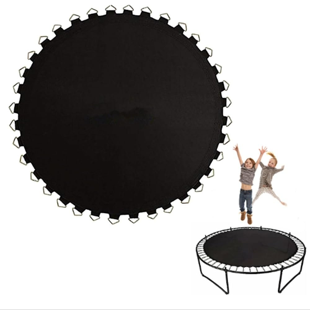 CIRONI Trampoline Jumping Mat, Trampoline Replacement Mat for 6/8/10/12/13/14/15/16FT Trampoline, UV Resistant Round Rechange Bounce Tarpoline Sheet Jumping Sheet