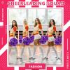 LIQS 12 Pack Pom Poms Cheerleading,Fluffy Cheerleader Pompoms with Finger Ring Handle,Metallic Pom Poms Cheerleading for Children Adults Sports Competition Holiday Celebration (8 Pack, Purple) view 4