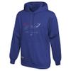Outerstuff NFL Men's Watson Logo Pullover Performance Fleece Hoodie, Buffalo Bills, XX-Large view 1