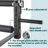 RISANXUN HQ-STD-003 Leg Extension & Curl Machine, Black - 18mm Holes, 8 Height Adjustments, 600lbs Max Load view 2