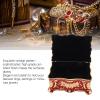 QANYEGN Hipiwe Vintage Jewelry Box, European Vintage Jewelry Box, Zinc Alloy Trinket with Exquisite Lined for Ladies Girls view 4