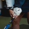 Mizuno Tour Golf Glove | Men's Right Hand Golf Glove | White/Black | Medium view 4