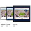 Auburn Football White Out - 41.5x15-inch Single Mat, Select Framed Picture by Blakeway Panoramas view 4