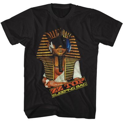 American Classics ZZ Top Sleeping Bag Pharaoh Graphic T Shirt Black 2X