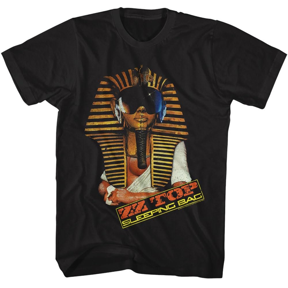 American Classics ZZ Top Sleeping Bag Pharaoh Graphic T Shirt Black 2X