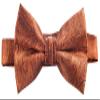 Tuxgear Boys Bow Tie and Adjustable Stretch Suspender Sets, (Burnt Orange Paisley with Black, 40" Youth) view 4