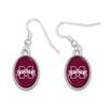 Mississippi State Kennedy Earrings Jewelry Gift Licensed MSU view 1