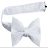Tuxgear Baby Boys Bow Tie and Adjustable Stretch Suspender Sets, (White Imperial, 25" Toddler) view 2