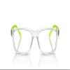ARNETTE Eyeglasses AN 7237 U 2755 A-volution Shiny Crystal view 1