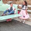Hip Hop 50s Shop Boys 1950s Retro Knit Varsity Letterman Cardigan Sweater for Kids and Toddlers (2T, White R) view 2