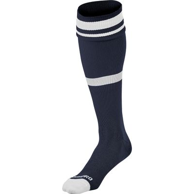 Striped Soccer Socks, 1 Pair, Small, Navy