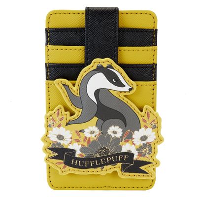 Loungefly WB Harry Potter Hufflepuff House Tattoo Card Holder