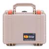 Pelican 1150 Case, Desert Tan with Orange Latches, None (Case Only) view 2