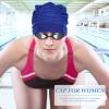 4Pcs Swim Cap for Women Swimming Hats Comfortable Hats Swimming caps for Women Long Hair Large Nylon Portable 's view 3