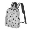 BREAUX Animal Paw Prints Print Simple And Lightweight Leisure Backpack, Men'S And Women'S Fashionable Travel Backpack view 2