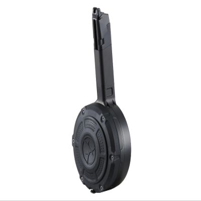 GoldenBall X Action Army 350 Round Green Gas Airsoft Drum Magazine for AAP-01 Airsoft Pistols (Color: Black)