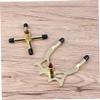 BESPORTBLE 2pcs Professional Snooker Billiards Rack Stable Bridge Head Cross Holders for Pool Stick Easy to Use Accessory view 3