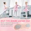 Ballet Shoes for Girls Toddler,Ballet Slippers Dance Shoes with Elastic Band for Toddlers/Little Kids/Big Kids/Women BTFS -27-11 Pink view 4