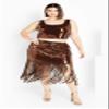 City Chic Women's Plus Size Savanna Skirt Bronze view 2