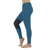 beroy Women Horse Riding Knee-Patches Pants Ladies Equestrian Front-Zip Breeches Legging with Pockets(Deep Blue,L) view 1