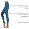 beroy Women Horse Riding Knee-Patches Pants Ladies Equestrian Front-Zip Breeches Legging with Pockets(Deep Blue,L) view 4