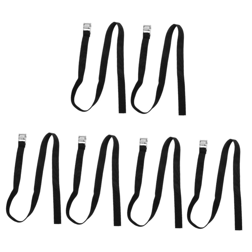 INOOMP 6pcs Roof Rack Surfboard Strap Luggage Bundling Belt Outdoor Fixing Supplies for Secure Cargo Transportation Lightweight and Portable Tie Down