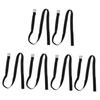 INOOMP 6pcs Roof Rack Surfboard Strap Luggage Bundling Belt Outdoor Fixing Supplies for Secure Cargo Transportation Lightweight and Portable Tie Down view 1