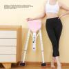 HOHXFYP Leg Stretcher, Adjustable Heavy Duty Leg Stretcher Machine with Roller Wheels, Flexibility Stretching Equipment Training Machine Or Adults and Children(Steel PipeClassic) view 3