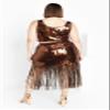 City Chic Women's Plus Size Savanna Skirt Bronze view 3