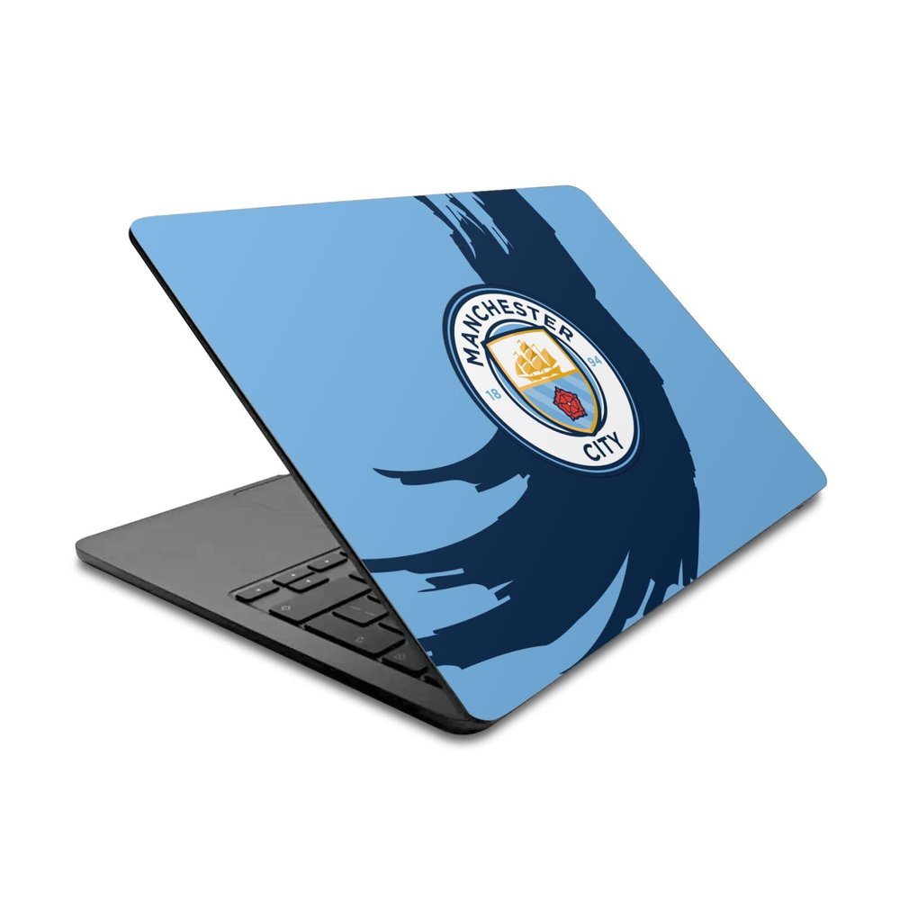 Head Case Designs Officially Licensed Manchester City Man City FC Sweep Stroke Art Vinyl Sticker Skin Decal Cover Compatible with MacBook Air 13.6" A2681 (2022)