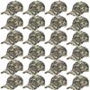 Falari 24 Pack Unisex Baseball Cap Bulk Wholesale Plain Blank Hat Adjustable Size Digital Camouflage view 1