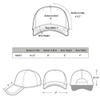 Falari 24 Pack Unisex Baseball Cap Bulk Wholesale Plain Blank Hat Adjustable Size Digital Camouflage view 4