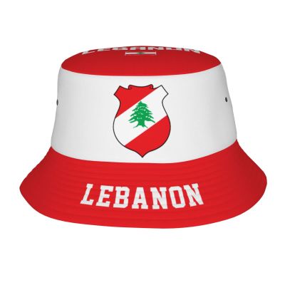 Lebanon Flag Lebanese Bucket Hat 3D Printing Fisherman Hats Summer Travel Hiking Beach Sun Caps Multi