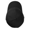 144 Pack Unisex Baseball Cap Bulk Wholesale Plain Blank Hat Adjustable Size Black view 3