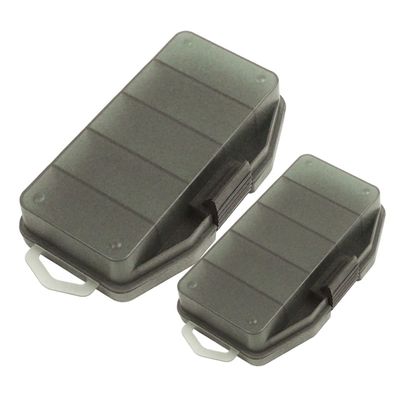 INOOMP 6pcs Fishing Accessories Boxes Plano Tackle Case Lure Bait Container Lightweight