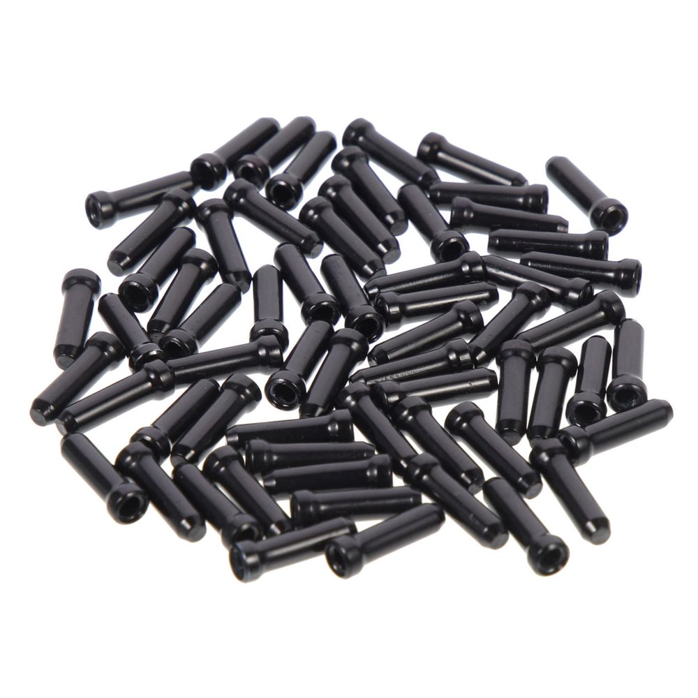 INOOMP 200pcs Bike Brake Cable End Caps Cable End for and Tidy Bike Accessories Compatible Brakes and Easy to Install
