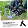 INOOMP 200pcs Bike Brake Cable End Caps Cable End for and Tidy Bike Accessories Compatible Brakes and Easy to Install view 3