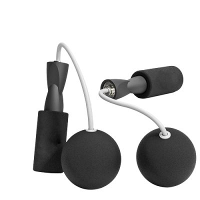ZFish Fitness Cordless Skipping Rope, Weighted Ball Cordless Skipping Rope, Indoor Sports Skipping Rope ClassicBlackL