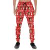 Custom #1 Dad Sweatpants Jogging Pants with Photo Face, Personalized Men's Workout Joggers Pants, Gifts for Father Dad view 1
