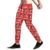 Custom #1 Dad Sweatpants Jogging Pants with Photo Face, Personalized Men's Workout Joggers Pants, Gifts for Father Dad view 3