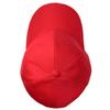 24 Pack Unisex Baseball Cap Bulk Wholesale Plain Blank Hat Adjustable Size Red view 3