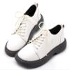 YJRVFINE Round Waxed Shoe Laces: 2 Pairs 47 Inch Beige Thin Oxford Shoelaces for Dress Shoes view 3