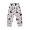 Baby Boy Clothes Fall 6 12 18 24 Months Train Long Sleeve Pullover Tops & Pant Sets Toddler Winter (Grey, 3-4 Years) view 3