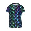 Dragon Scales Big Boys Girls Tees 3D Printed Short Sleeve Youth T Shirts Top view 1