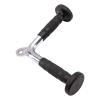 Aymzbd Tricep Press Down Bar, V-Shaped Bar with Rubber Grip, Pull Down Cable Machine Attachment, Tricep Pull Down Bar Close Grip Workout Cable for Home Gym Fitness