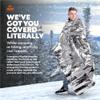 ANLOKE Emergency Blankets (10 Pack) - Plus Size Space Essential for Hiking Gear, Survival Kits & Emergency Kit view 4