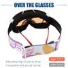 FEISEDY Kids Ski Goggles,Snowboard Goggles for Boys Girl Youth,OTG Anti Fog UV Protection Snow Goggles B0019 view 4