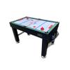 KICK Decagon 55" 10-in-1 Multi-Game Table (Black)  Full-Size Indoor Foosball, Billiards, Air Hockey, Table Tennis, Chess, Bowling & Shuffleboard Combo  Foosball Multi Game Table view 4