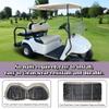 NOKINS Golf Cart Seat Covers for EZGO TXT 1994-2013/EZGO RXV OEM Ordinary Front Seat Cushion, No Stapler, Golf Cart Vinyl Replacement Diamond Front Seat Cover,Oyster Grey view 2