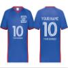 Custom Soccer Jersey with Name Number Team Logo Personalized Soccer V-Neck Shirt for Adult 3X-Large Royal view 1